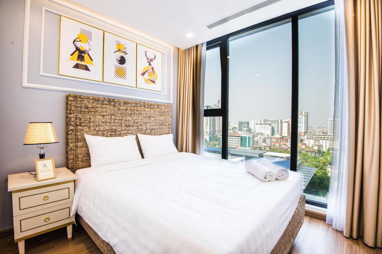 Premium Apartment Vinhomes Metropolis Badinh Hanoi Bagian luar foto